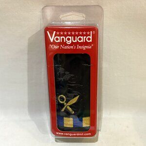 Vanguard Pair of US Navy Shoulder Boards WO-3 Intelligence Technician New in Box